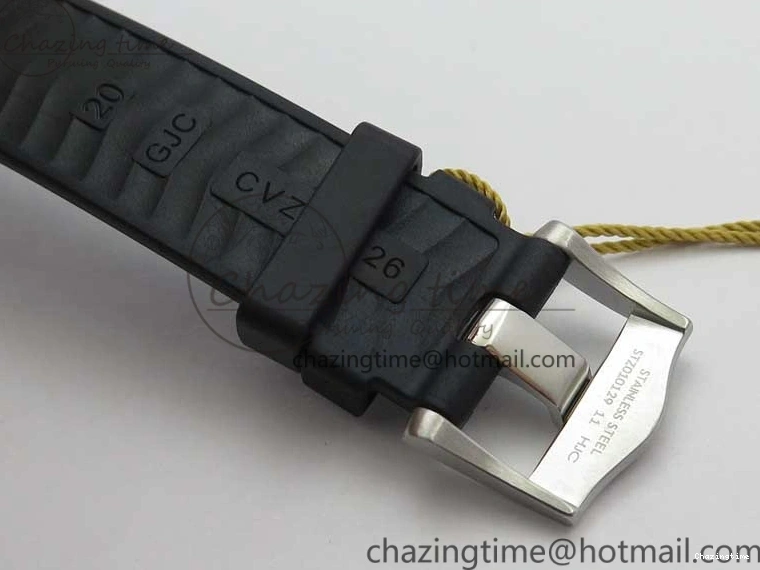 0410 2019 Seamaster Diver 300M OMF Best Edition Black Ceramic White Dial on Black Rubber Strap A WaterResistant 7938